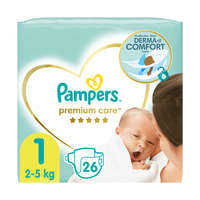 Pampers Pampers Premium Care pelenka, Újszülött 1, 2-5 kg, 26 db