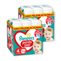 Pampers INGYENES SZÁLLÍTÁS - Pampers Active Baby Pants bugyipelenka 4, 9-15 kg, 1+1, 352 db