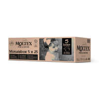 MOLTEX MOLTEX Pure&Nature öko pelenka, Junior 5, 11-25 kg HAVI PELENKACSOMAG 125 db