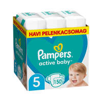 Pampers Pampers Active Baby pelenka, Junior 5, 11-16 kg, HAVI PELENKACSOMAG 150 db
