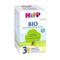 Hipp Hipp 3 BIO tejalapú, anyatej-kiegészítő tápszer 10 hó+ (600 g)