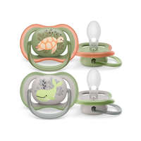 Philips Philips AVENT SCF085/60 Ultra air játszócumi mintás 6-18hó fiús, 2 db (tenger)