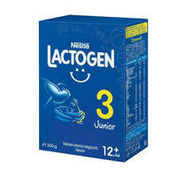 Nestlé Nestlé Lactogen 3 Junior tejalapú anyatej-kiegészítő tápszer 12 hó+ (500 g)