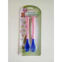 BabyBruin BabyBruin hosszú nyelű etetőkanál 2 db (pink)