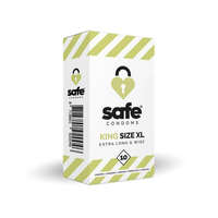 SAFE SAFE King Size XL extra nagy óvszer (10 db)