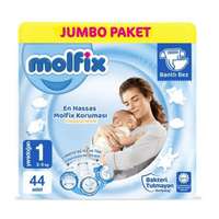 Molfix Molfix pelenka, Újszülött 1, 2-5 kg, 44 db