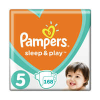 Pampers Pampers Sleep & Play pelenka, Junior 5, 11-16 kg, HAVI PELENKACSOMAG 168 db