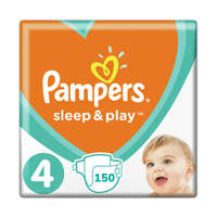 Pampers Pampers Sleep & Play pelenka, Maxi 4, 9-14 kg, HAVI PELENKACSOMAG 150 db