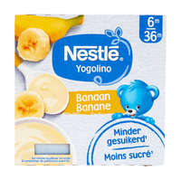Nestlé Nestlé Yogolino tejalapú banános bébidesszert 6-36 hónapos korig (4x100 g)