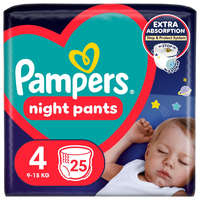 Pampers Pampers Night Pants bugyipelenka 4, 9-15 kg, 25 db