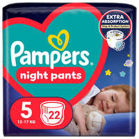 Pampers Pampers Night Pants bugyipelenka 5, 11-17 kg, 22 db