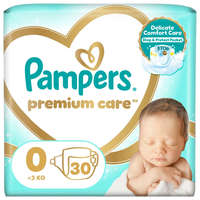 Pampers Pampers Premium Care pelenka, Koraszülött 0, 1-3 kg, 30 db