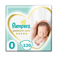 Pampers Pampers Premium Care pelenka, Koraszülött 0, 1-3 kg, 120 db
