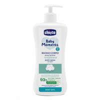 Chicco Chicco Könnymentes fürdető újszülött kortól gyapotkivonattal, 93%-ban természetes összetevőkkel (500 ml)