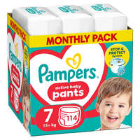 Pampers Pampers Active Baby Pants bugyipelenka 7, 15+ kg HAVI PELENKACSOMAG 114 db