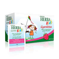 Herbária Herbária Herba Kids Gyerektea - málna (20 filter)