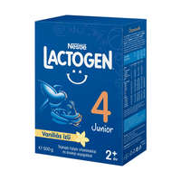 Nestlé Nestlé Lactogen 4 Junior vaníliás tejalapú italpor vitaminokkal és ásványi anyagokkal 24 hó+ (500 g)