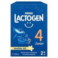 Lactogen Nestlé Lactogen 4 Junior vaníliás tejalapú italpor vitaminokkal és ásványi anyagokkal 24 hó+ (500 g)