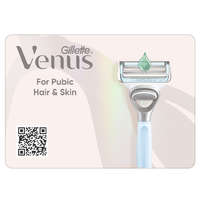 Gillette Gillette Venus Intim Szőrzethez és Bőrterülethez Tervezett Borotvabetét Női Borotvához (10 db)