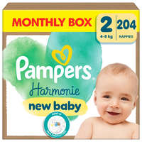 Pampers Pampers Harmonie pelenka 2, 4-8 kg, HAVI PELENKACSOMAG 204 db