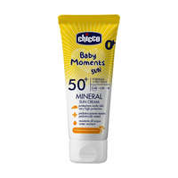 Chicco Chicco Mineral ásványi alapú babanaptej SPF50+, 0 hó+ (75 ml)