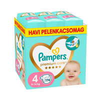 Pampers Pampers Premium Care pelenka 4, 9-14 kg, HAVI PELENKACSOMAG 174 db