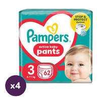 Pampers Pampers Active Baby Pants bugyipelenka 3, 6-11 kg HAVI PELENKACSOMAG 248 db