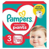 Pampers Pampers Active Baby Pants bugyipelenka 3, 6-11 kg, 128 db