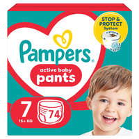 Pampers Pampers Active Baby Pants bugyipelenka 7, 15 kg+, 74 db