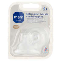 MAM MAM Extra puha szimetrikus ivócsőr ivópohárhoz 4 hó+, 2 db