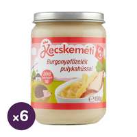 Kecskeméti Kecskeméti burgonyafőzelék pulykahússal, 5 hó+ (6x190 g)