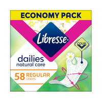 Libresse Libresse Natural Care Normal tisztasági betét Economy Pack (58 db)