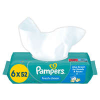 Pampers Pampers Fresh Clean nedves törlőkendő (6x52 db)