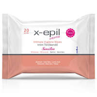 X-Epil X-Epil Intimo Intim törlőkendő - sensitive (20 db)