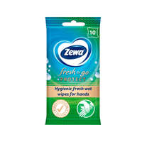 Zewa Zewa Fresh To Go Protect higiénikus nedves kéztisztító kendő (10 db)