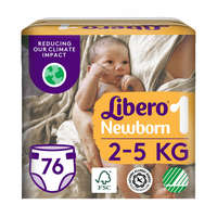 Libero Libero Newborn 1 újszülött pelenka, 2-5 kg, 76 db