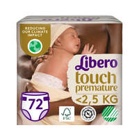 Libero Libero Touch pelenka, Koraszülött 0, 1-2,5 kg, 3x24 db