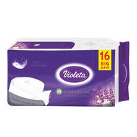 Violeta Violeta toalettpapír prémium 3 rétegű, levendula-vanília (16 tekercs)