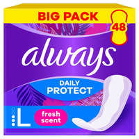 Always Always Daily Protect Hosszú Friss illattal Tisztasági Betét (48 db)