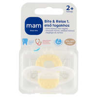 MAM MAM Bite & Relax 1. mini rágóka 2+ hónap (lányos)