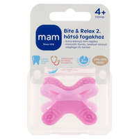 MAM MAM Bite & Relax 2. mini rágóka 4+ hónap (lányos)