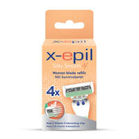  X-Epil Silky Smooth 4 Női borotvabetét 4 pengés (4 db)