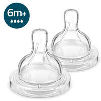 Philips Avent Philips Avent SCY764/02 Etetőcumi Anti-colic gyors átfolyás 6hó+ 2 db