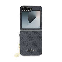 Guess Guess 4G Charm Samsung Galaxy Z Flip 6 / Flip 7 FE hátlap tok, szürke