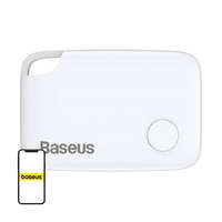 Baseus Baseus T2 Bluetooth nyomkövető zsinórral, fehér