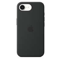 Apple Apple iPhone 16e gyári szilikon tok, fekete