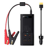 Baseus Baseus autós inverter 300W, 24V, CN / EU, fekete