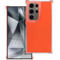 Utángyártott Matrix Xiaomi Redmi Note 14 Pro 4G hátlap tok kameravédő peremmel, narancs (matt)