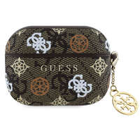 Guess Guess PU 4G Peony Charm Apple AirPods 3 tok, barna