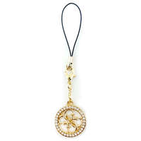 Guess Guess Charm 4G Metal Logo csuklópánt kövekkel, arany